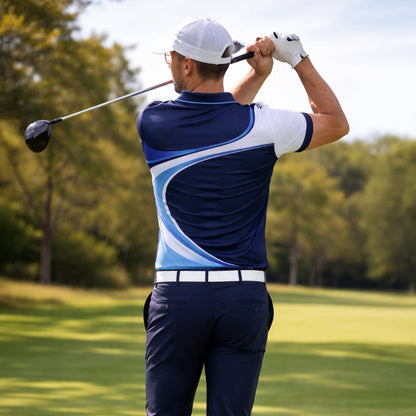 Custom Golf Polo Shirt Blue Neon Golfer Personalized Name Performance Golf Shirt Men Women Modern Sport Polo GIA26031904_7.jpg