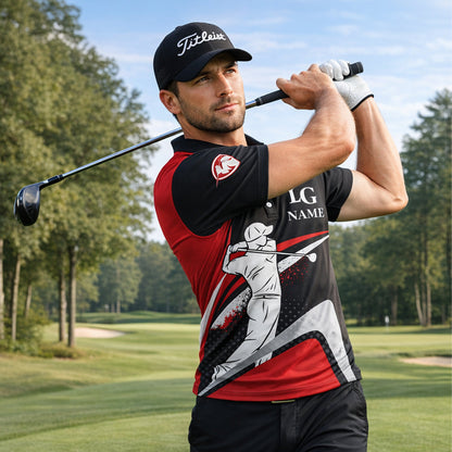 Golf Polo Shirt Custom Name Team Name Black Red Golfer Performance Polo Shirt GIA26031905_5.jpg