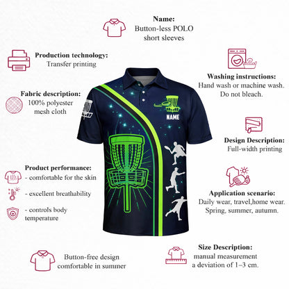 Custom Disc Golf Polo Shirt Glow Basket Design Personalized Name Performance Sports Polo GIA26032001_4.jpg