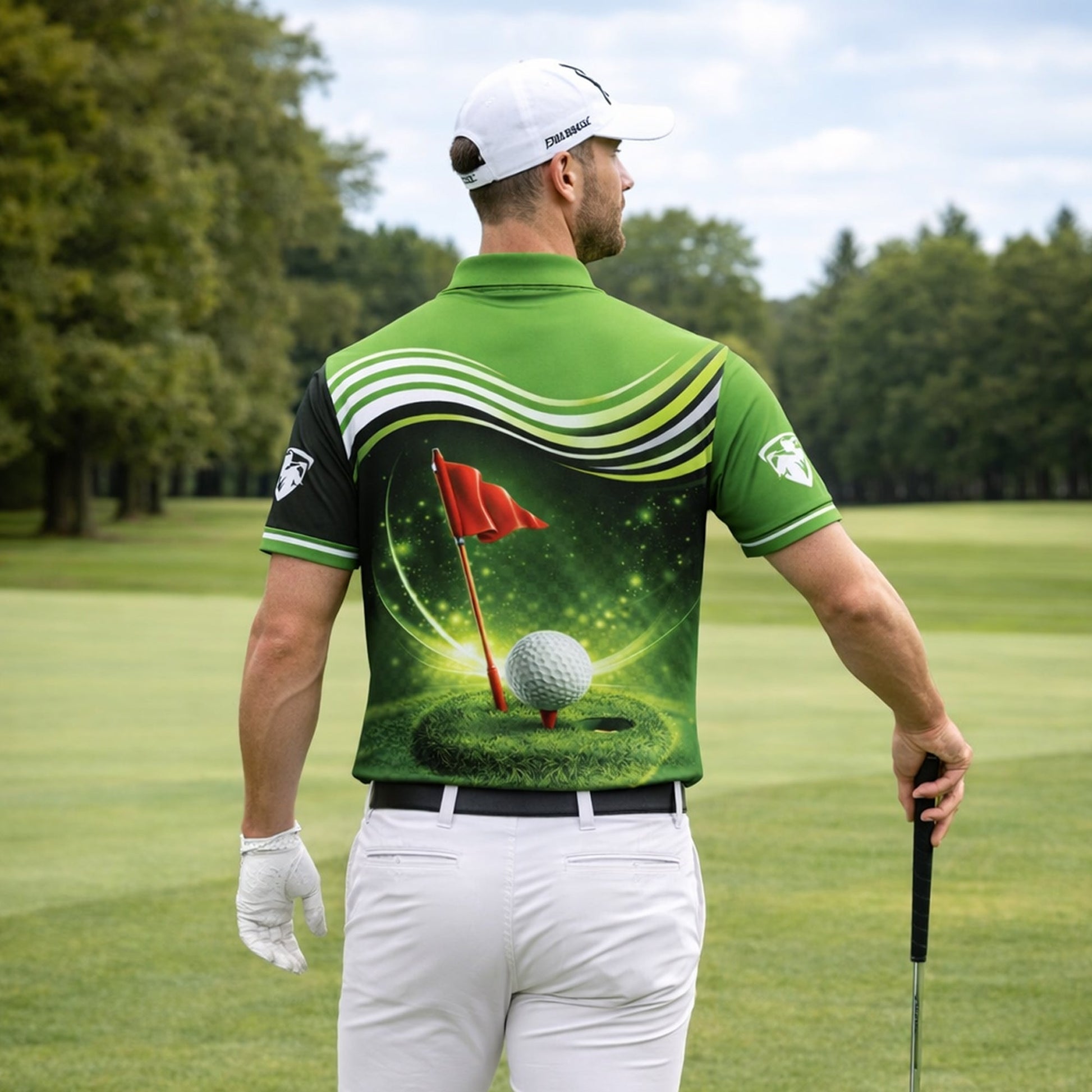 Personalized Golf Polo Shirt Custom Name Green Performance Golf Shirt Men Sport Polo GIA26032002_7.jpg