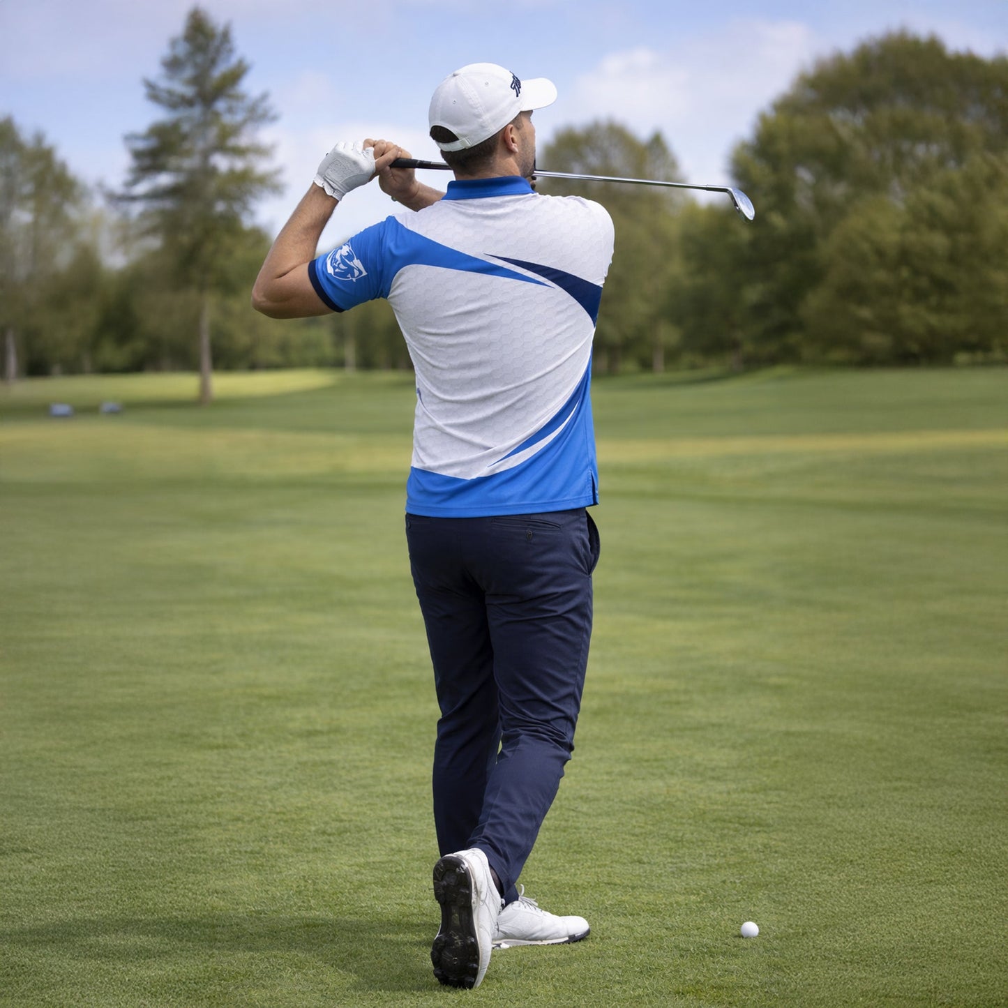 Golf Polo Shirt Men Performance Golf Shirt Breathable Athletic Polo Blue White Sportswear GIA26032003_7.jpg