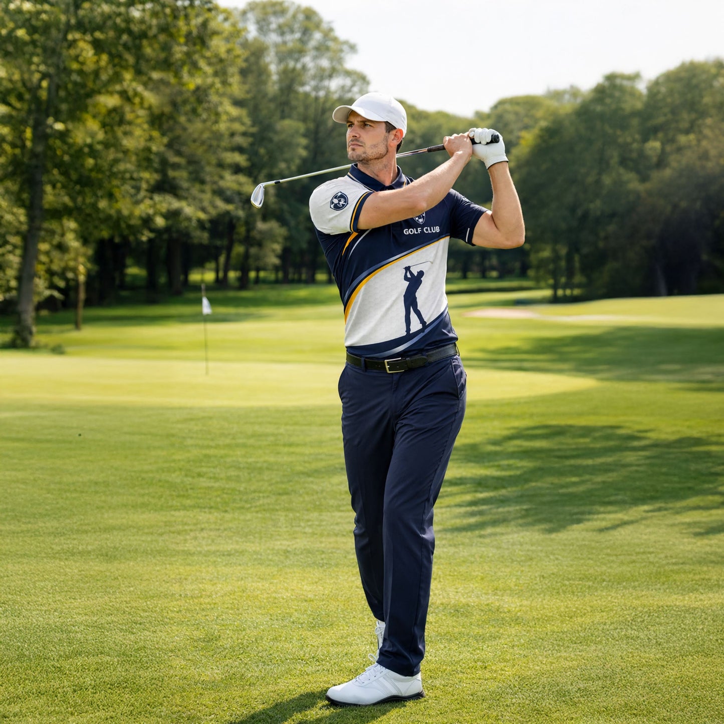 Golf Polo Shirt Men Performance Golf Club Shirt Navy White Athletic Polo Shirt GIA26032102_6.jpg
