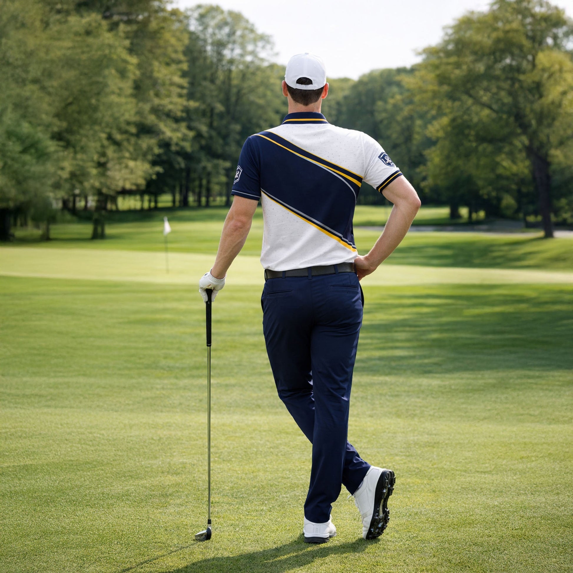 Golf Polo Shirt Men Performance Golf Club Shirt Navy White Athletic Polo Shirt GIA26032102_7.jpg
