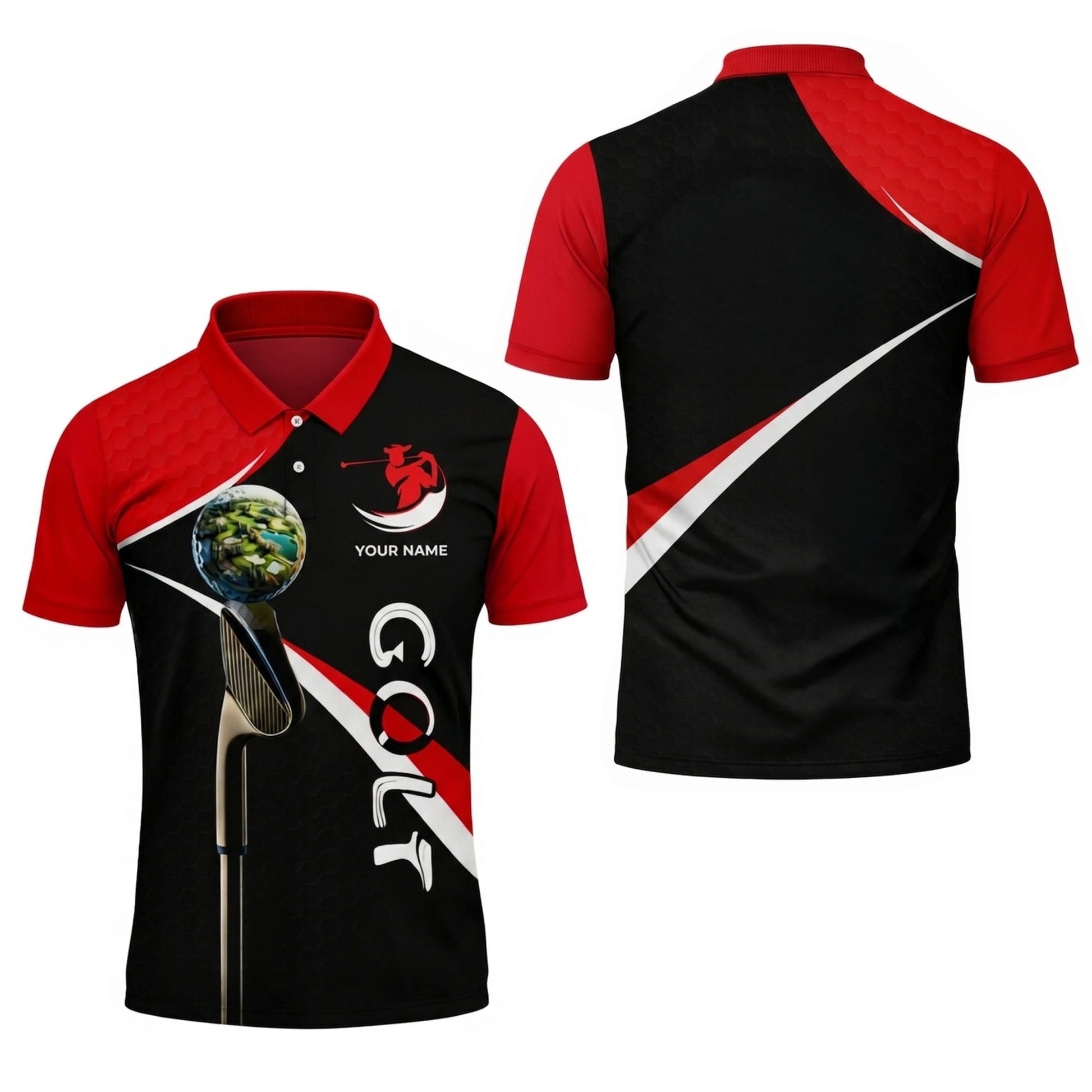 Custom Golf Polo Shirt Personalized Name Performance Golf Shirt Breathable Athletic Polo Black Red GIA26032103_1.jpg