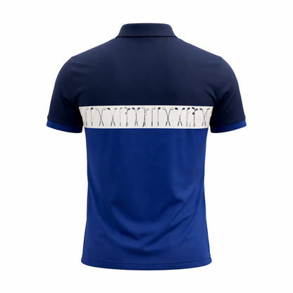 Golf Polo Shirt Personalized Name Classic Golf Clubs Pattern Performance Polo Blue White Unisex GIA26032302_3.jpg
