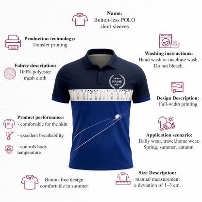 Golf Polo Shirt Personalized Name Classic Golf Clubs Pattern Performance Polo Blue White Unisex GIA26032302_4.jpg