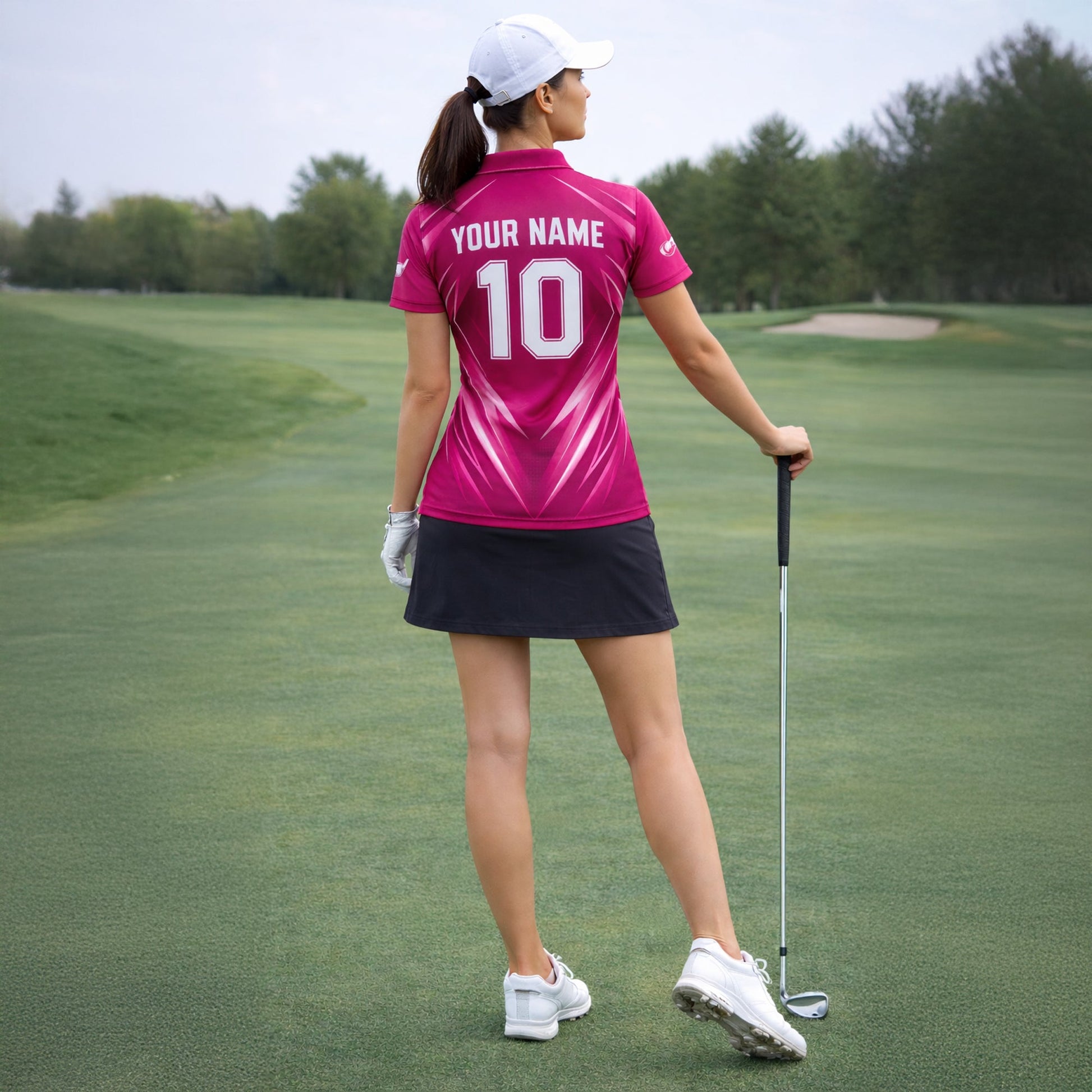 Women Golf Polo Shirt Custom Name Pink Gradient Performance Polo Sport Shirt GIA26032501_7.jpg