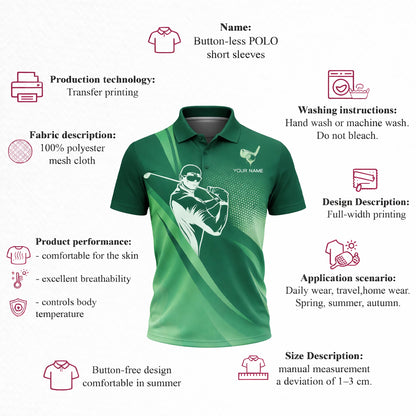 Golf Polo Shirt Personalized Name Green Gradient Golfer Swing Performance Polo Unisex GIA26032502_4.jpg