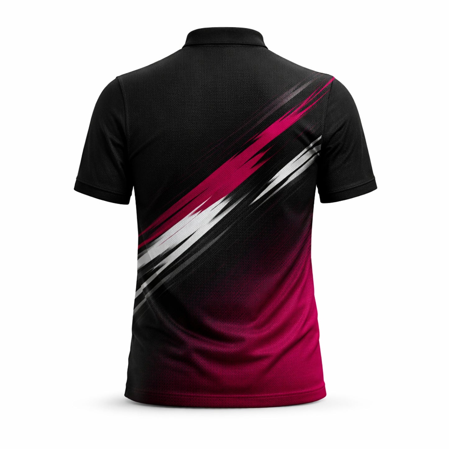 Custom Golf Polo Shirt Personalized Name Golfer Swing Graphic Black Pink Performance Polo Unisex GIA26032503_3.jpg