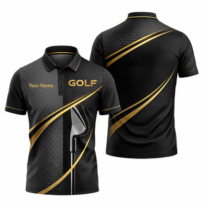 Custom Name Golf Polo Shirt Black Gold Performance Polo for Men Women Personalized Golf Shirt GIA26032603_1.jpg