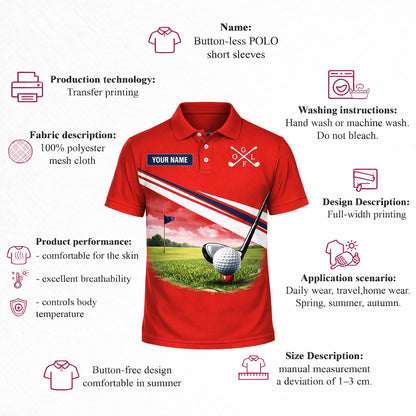 Custom Golf Polo Shirt Funny Golfer Design Your Hole Is My Goal Personalized Name Performance Polo Red GIA26032701_4.jpg
