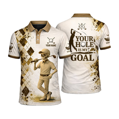 Custom Golf Polo Shirt Funny Skull Golfer Your Hole Is My Goal Personalized Name All Over Print Performance Shirt GIA26032702_1.jpg