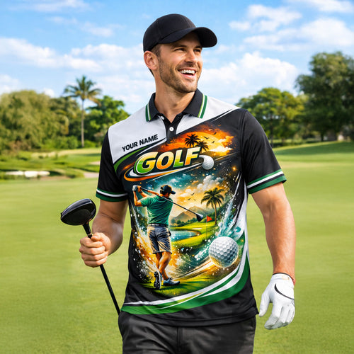 Custom Golf Polo Shirt Personalized Name Tropical Course Graphic All Over Print Performance Shirt GIA26032703_5.jpg