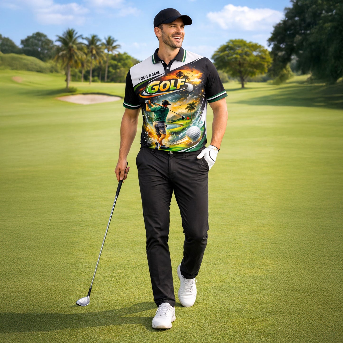 Custom Golf Polo Shirt Personalized Name Tropical Course Graphic All Over Print Performance Shirt GIA26032703_6.jpg