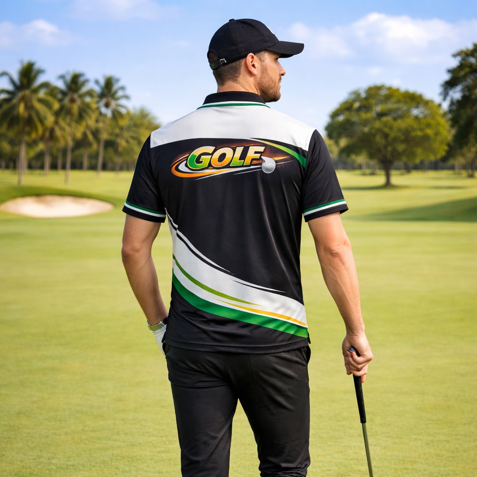 Custom Golf Polo Shirt Personalized Name Tropical Course Graphic All Over Print Performance Shirt GIA26032703_7.jpg