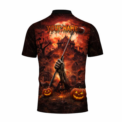 Golfween Halloween Golf Polo Shirt Custom Name Zombie Golfer Pumpkin Horror All Over Print GIA26032704_3.jpg