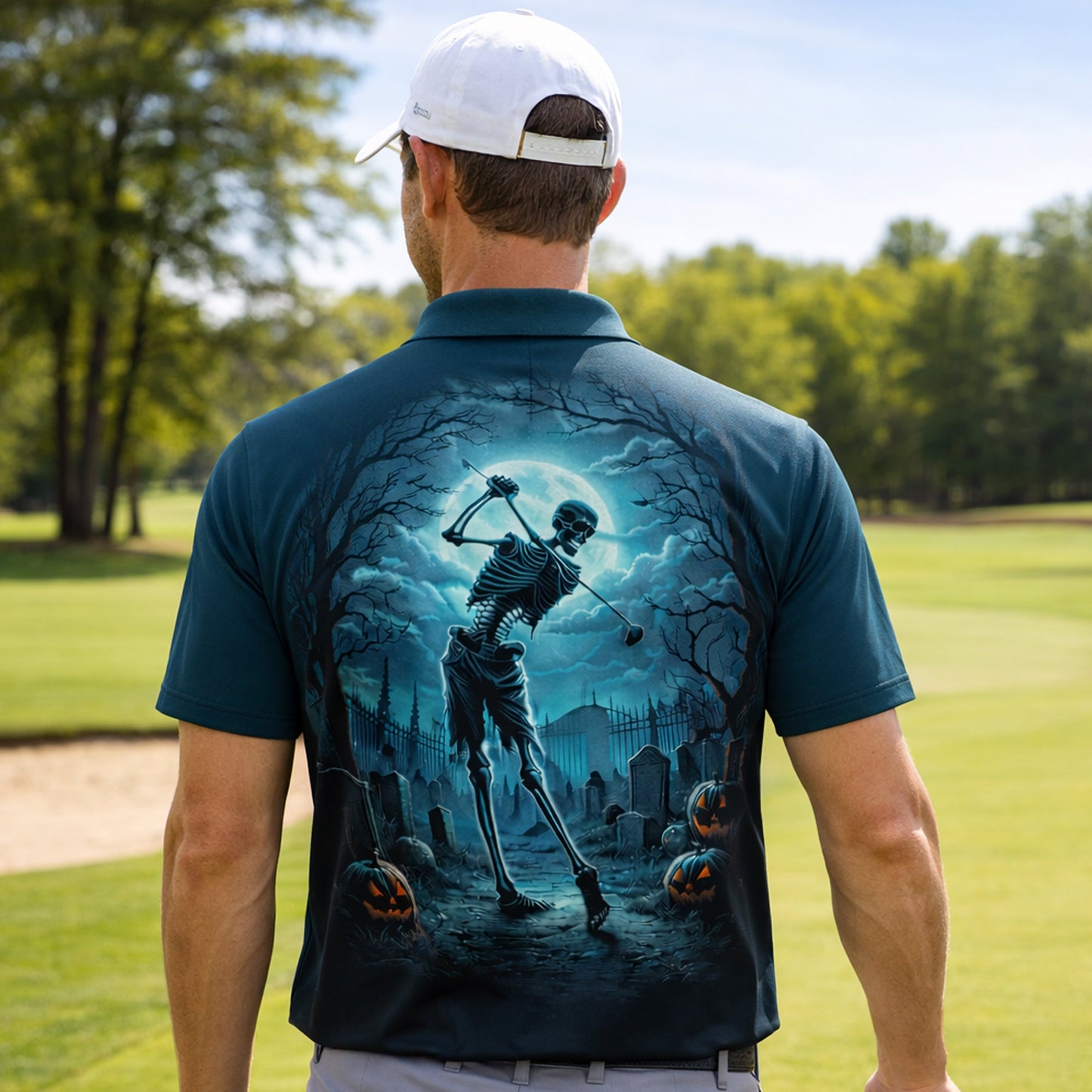 Halloween Skeleton Golf Polo Shirt Personalized Golfing Skull Moon Graphic Performance Polo GIA26032705_7.jpg