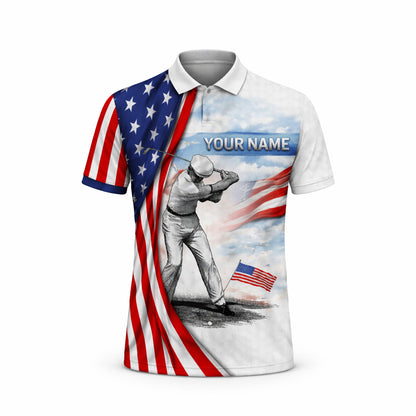 Patriotic Golf Polo Shirt Custom Name USA Flag Golfer Performance Polo Shirt Men GIA26032802_2.jpg