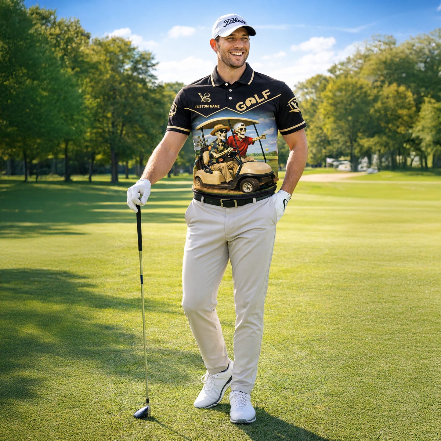 Funny Golf Skeleton Polo Shirt Get In Loser Golf Cart Humor Personalized Golf Shirt GIA26033001_6.jpg