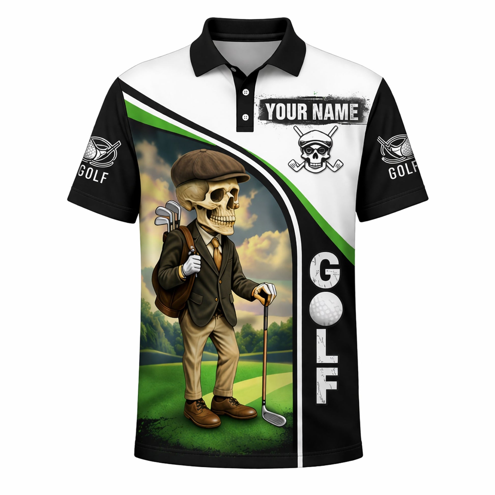 Skull Golf Polo Shirt Funny Swing Swear Look For Ball Repeat Personalized Name Performance Shirt GIA26033101_2.jpg
