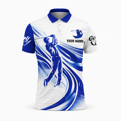 Custom Golf Polo Shirt Personalized Name Blue White Golfer Swing Performance Polo for Men GIA26033102_2.jpg