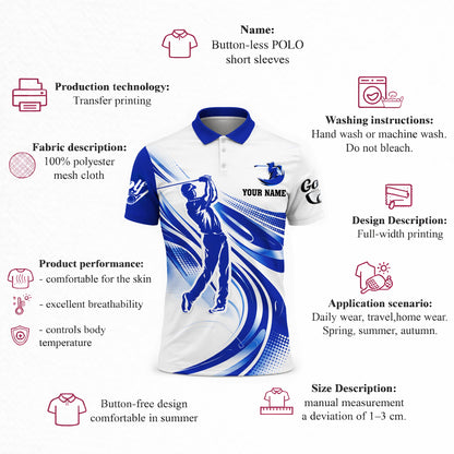 Custom Golf Polo Shirt Personalized Name Blue White Golfer Swing Performance Polo for Men GIA26033102_4.jpg