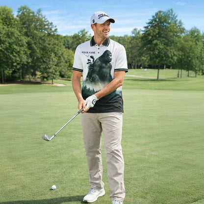 Personalized Bigfoot Golf Polo Shirt Funny Golfer Sasquatch Design Custom Name Breathable Performance Tee GIA26040103_6.jpg