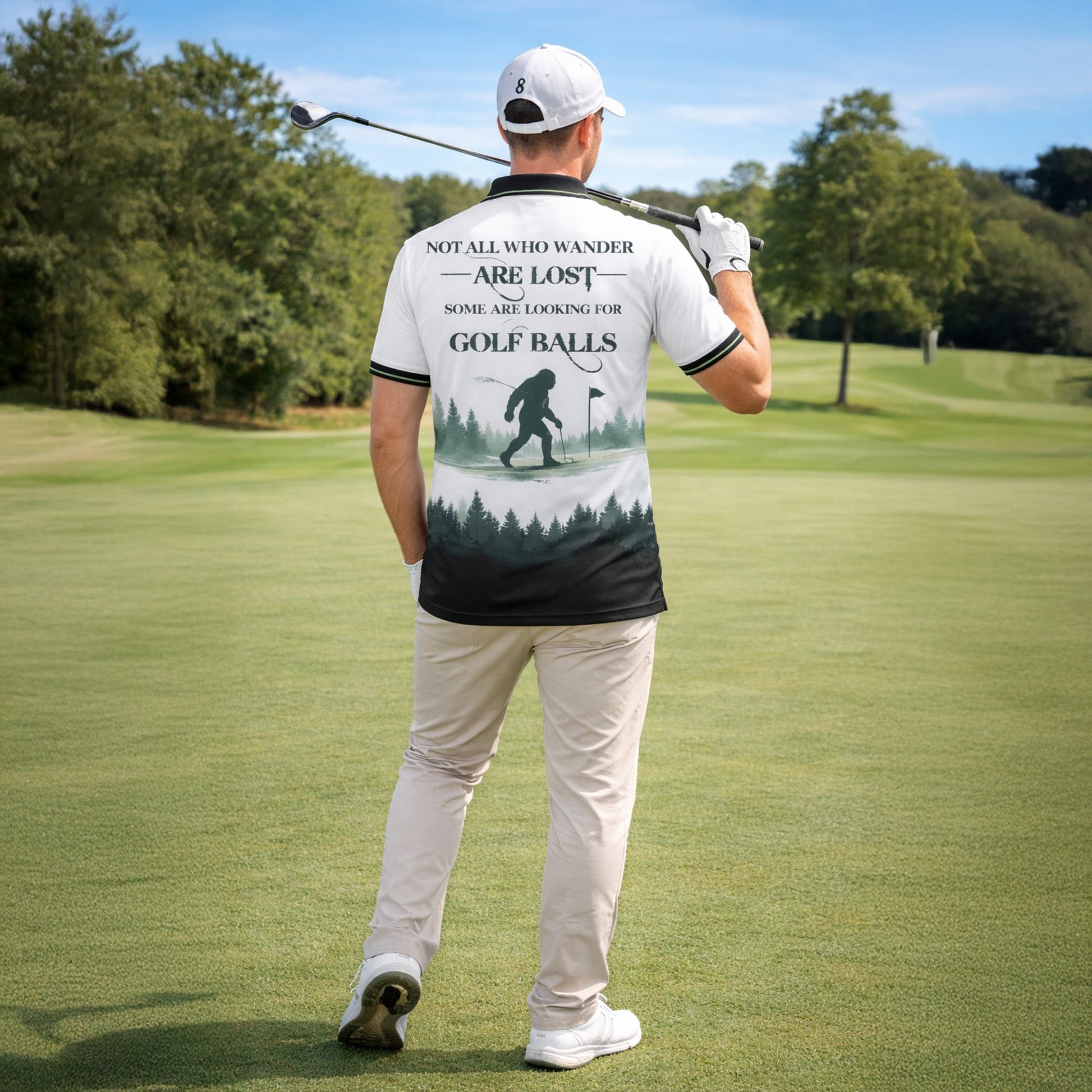 Personalized Bigfoot Golf Polo Shirt Funny Golfer Sasquatch Design Custom Name Breathable Performance Tee GIA26040103_7.jpg