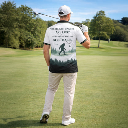 Personalized Bigfoot Golf Polo Shirt Funny Golfer Sasquatch Design Custom Name Breathable Performance Tee GIA26040103_7.jpg