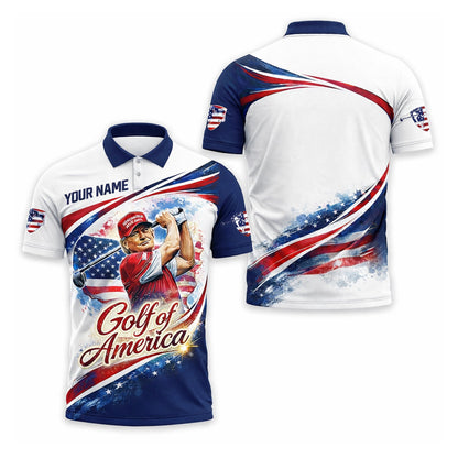 Patriotic Golf Polo Shirt Custom Name USA Flag Golf Shirt Breathable Performance Polo GIA26040302_1.jpg