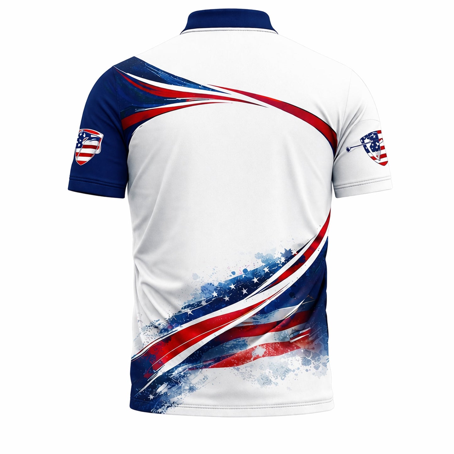 Patriotic Golf Polo Shirt Custom Name USA Flag Golf Shirt Breathable Performance Polo GIA26040302_3.jpg