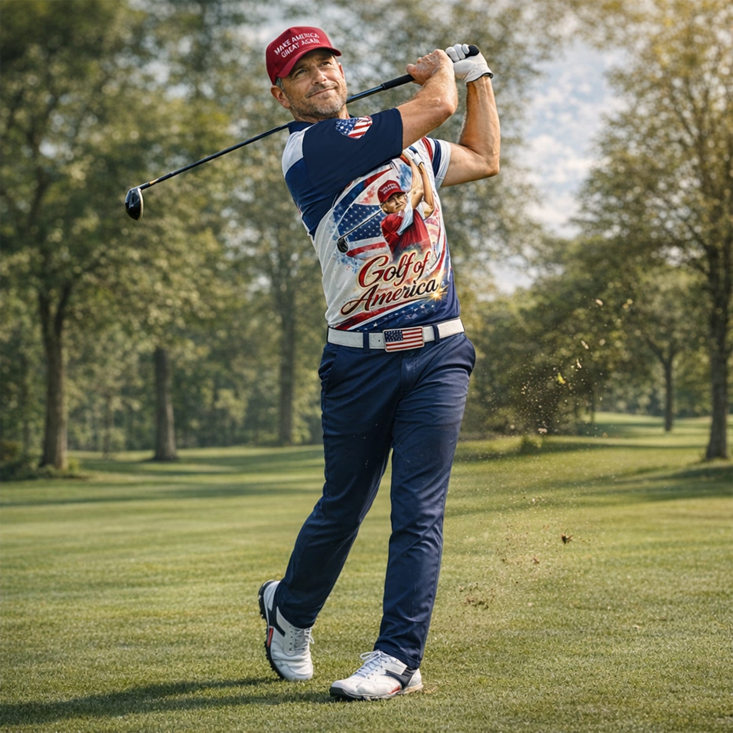 Patriotic Golf Polo Shirt Custom Name USA Flag Golf Shirt Breathable Performance Polo GIA26040302_6.jpg