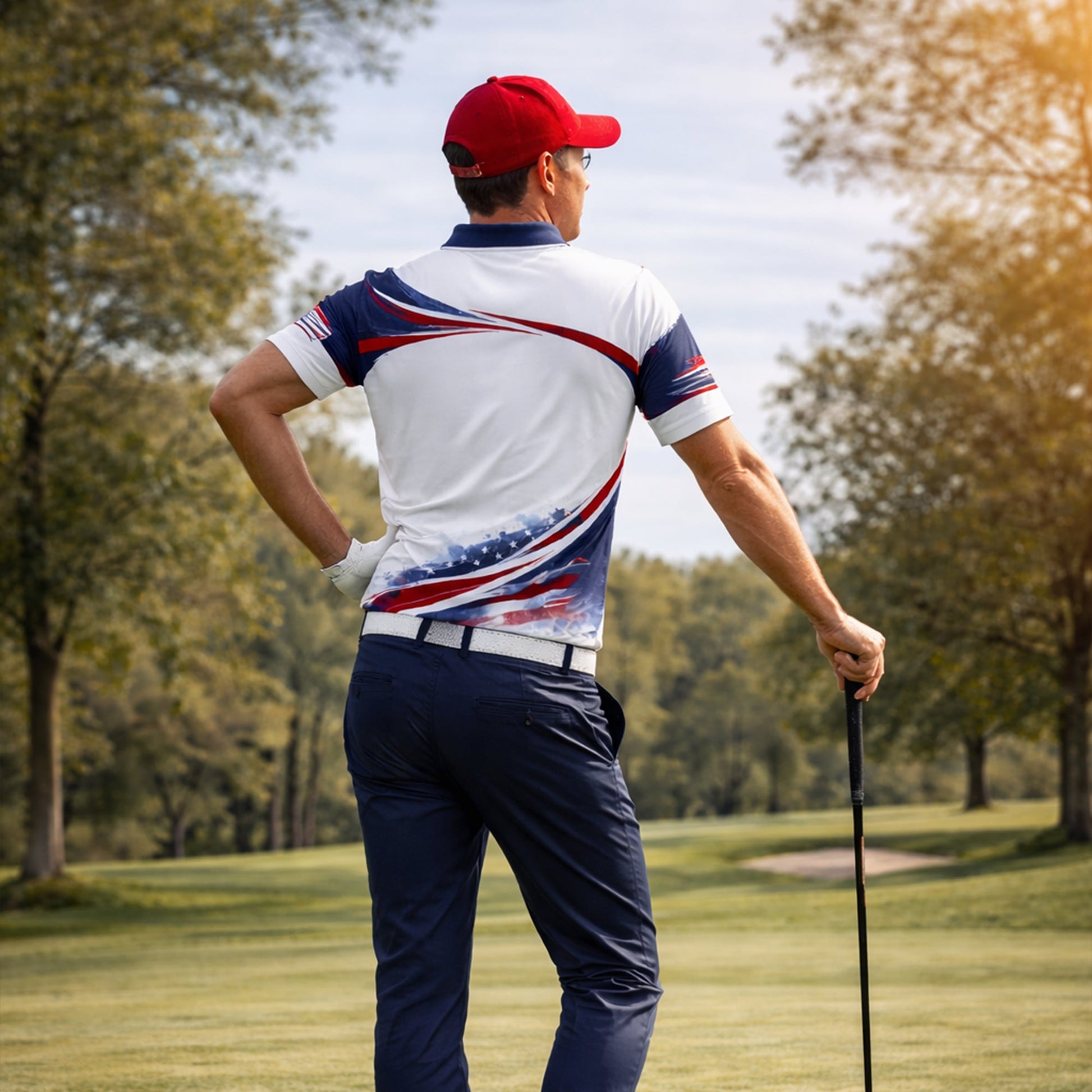 Patriotic Golf Polo Shirt Custom Name USA Flag Golf Shirt Breathable Performance Polo GIA26040302_7.jpg