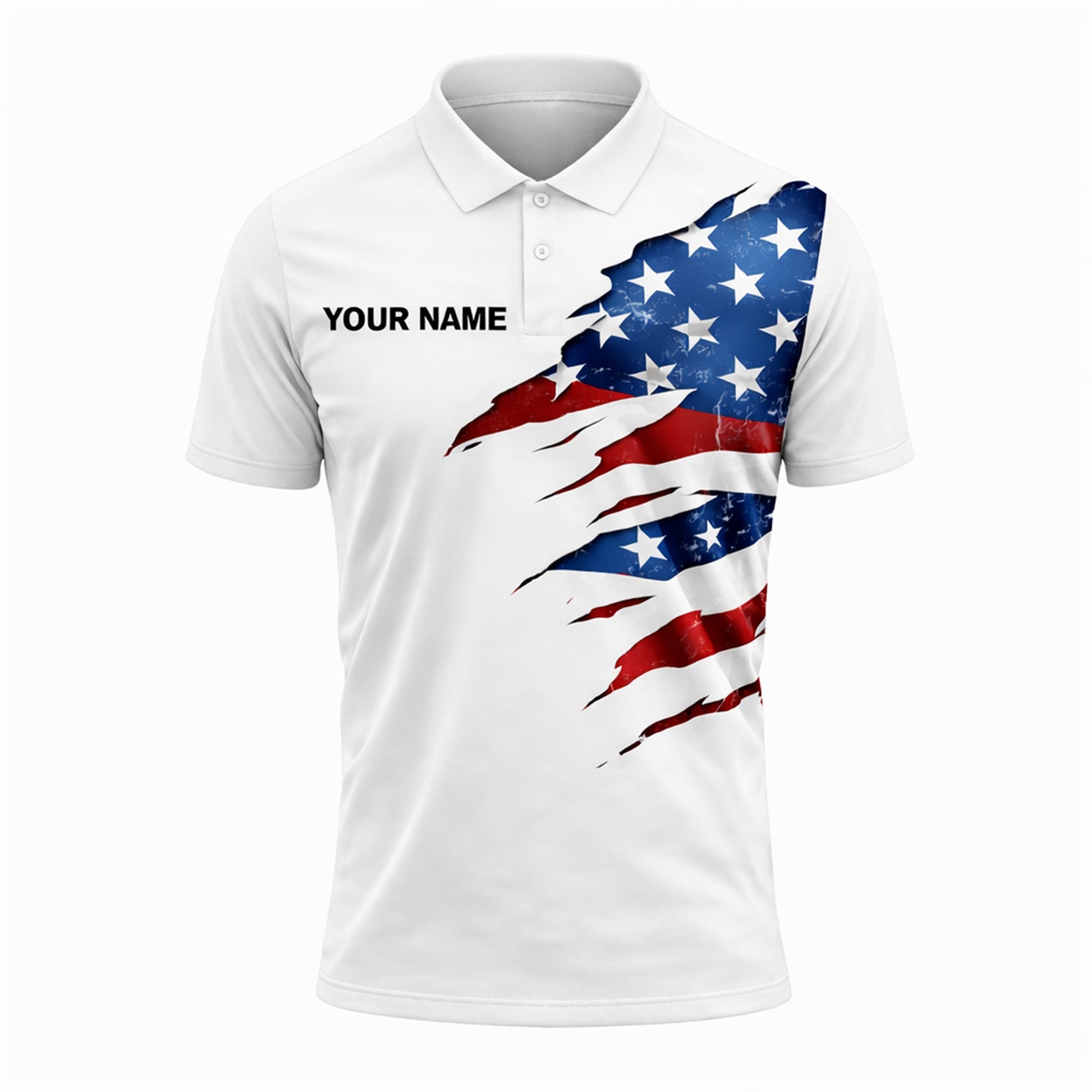 Funny Golf Polo Shirt USA Flag Patriotic Skull Graphic Custom Name Golf Shirt Breathable Performance GIA26040304_2.jpg