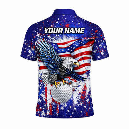 American Eagle Golf Polo Shirt Patriotic USA Flag Custom Name All Over Print Breathable Sport Shirt GIA26040305_3.jpg