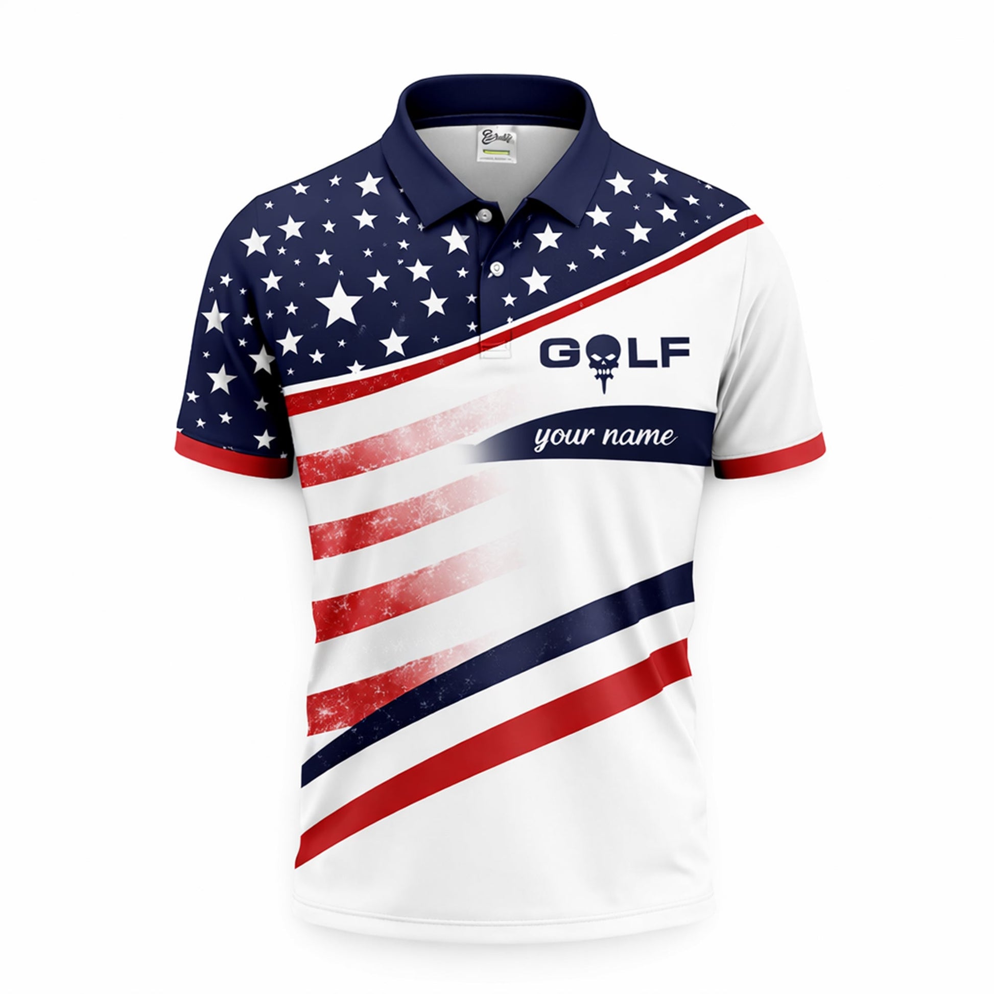 Men Patriotic Golf Polo Shirt USA Flag Custom Name Golf Shirt I Put It In Every Hole Funny Golf Shirt GIA26040603_2.jpg