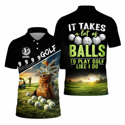 Funny Golf Polo Shirt Custom Name Golf Balls Quote Design Breathable Performance Shirt GIA26040604_1.jpg
