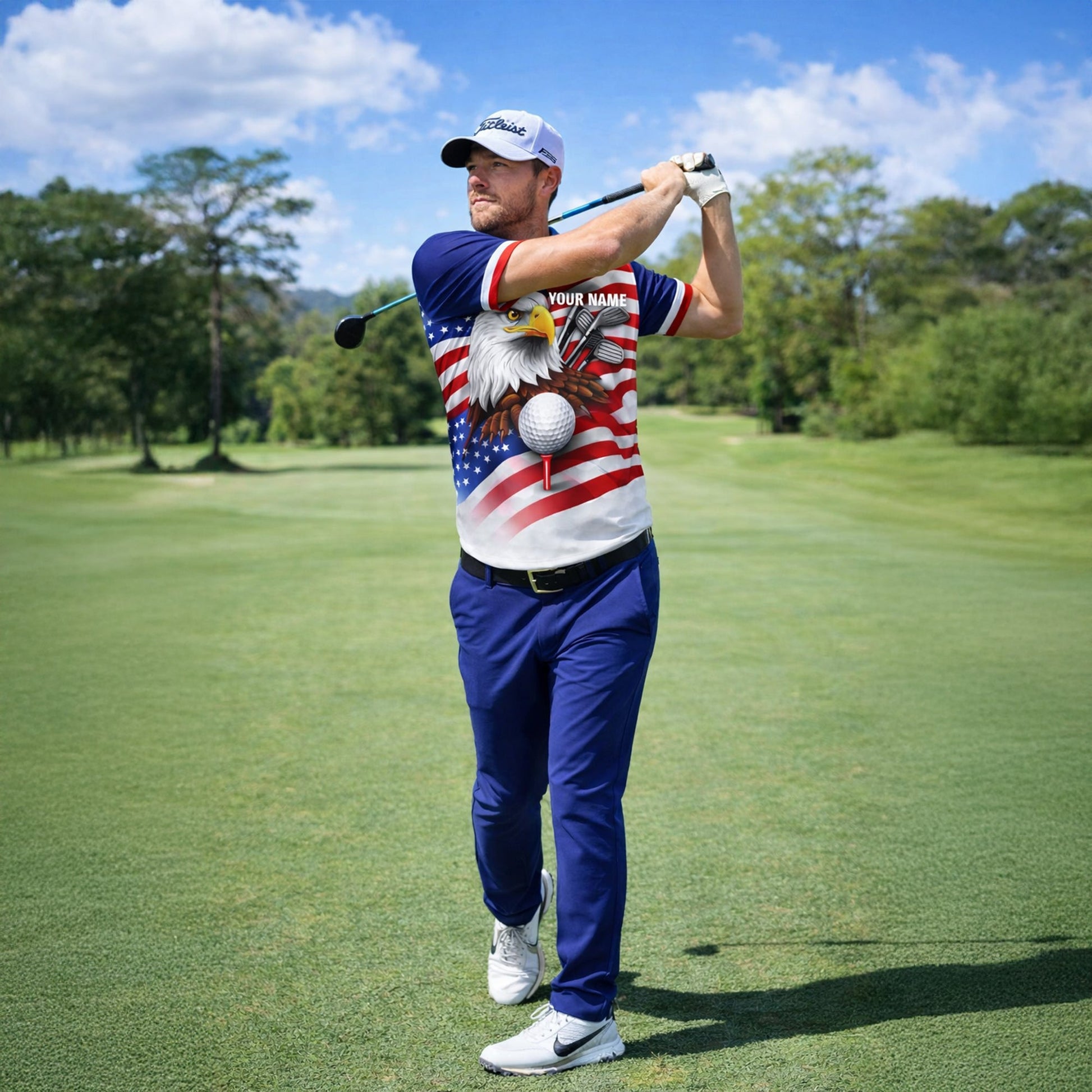 Men's Patriotic Golf Polo Shirt Custom Name Eagle USA Flag Performance Collared Shirt GIA26040606_6.jpg