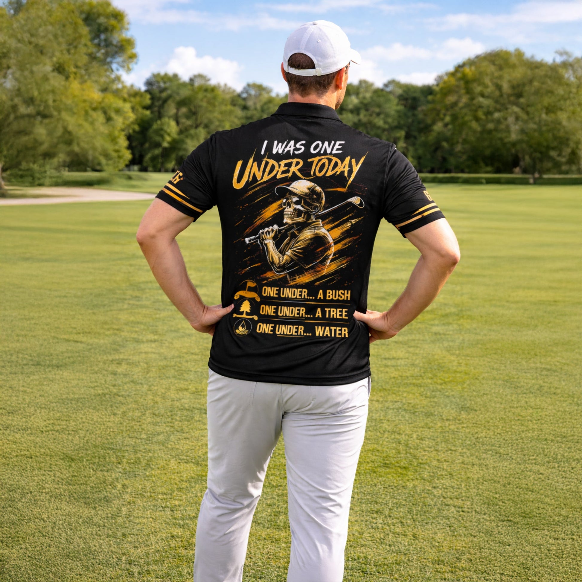Funny Golf Polo Shirt Skull Golfer Custom Name Black Gold Golfing Shirt Breathable Athletic Polo GIA26040702_7.jpg