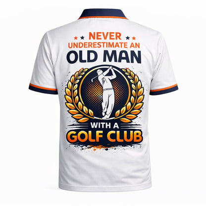 Personalized Golf Polo Shirt Funny Golf Saying I Hate Golf Nice Shot I Love Golf Custom Name Breathable Performance Tee GIA26040706_3.jpg