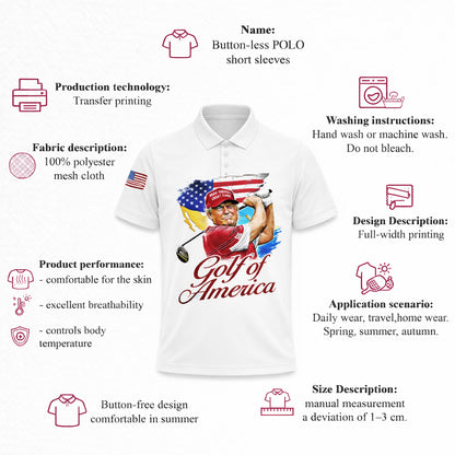 Personalized Golf Polo Shirt Patriotic USA Flag Golf Ball Graphic Custom Name Performance Tee GIA26040803_4.jpg