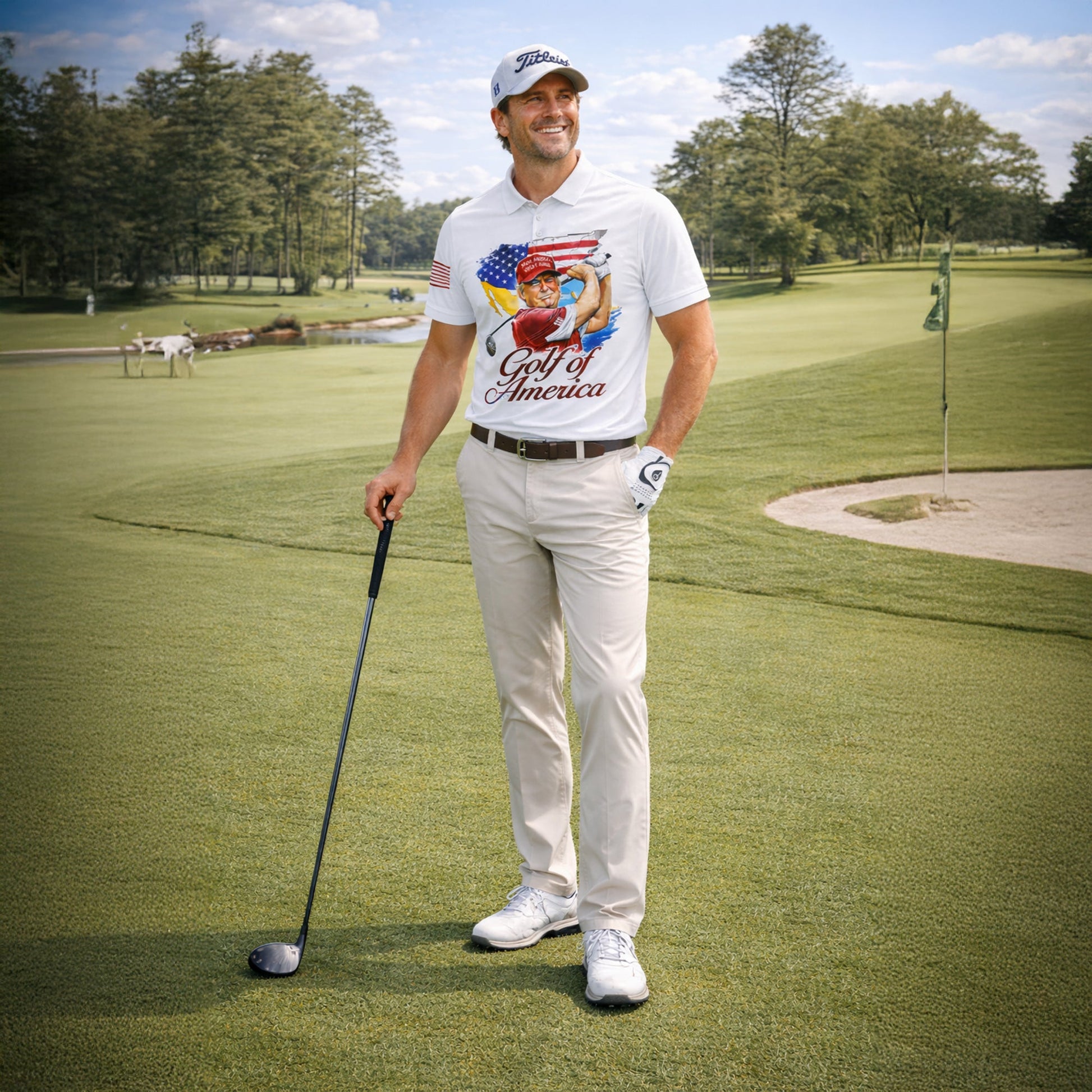 Personalized Golf Polo Shirt Patriotic USA Flag Golf Ball Graphic Custom Name Performance Tee GIA26040803_6.jpg