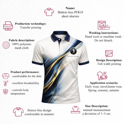Custom Golf Polo Shirt Personalized Name Elegant Blue Gold Wave Performance Polo for Men Women GIA26040806_4.jpg