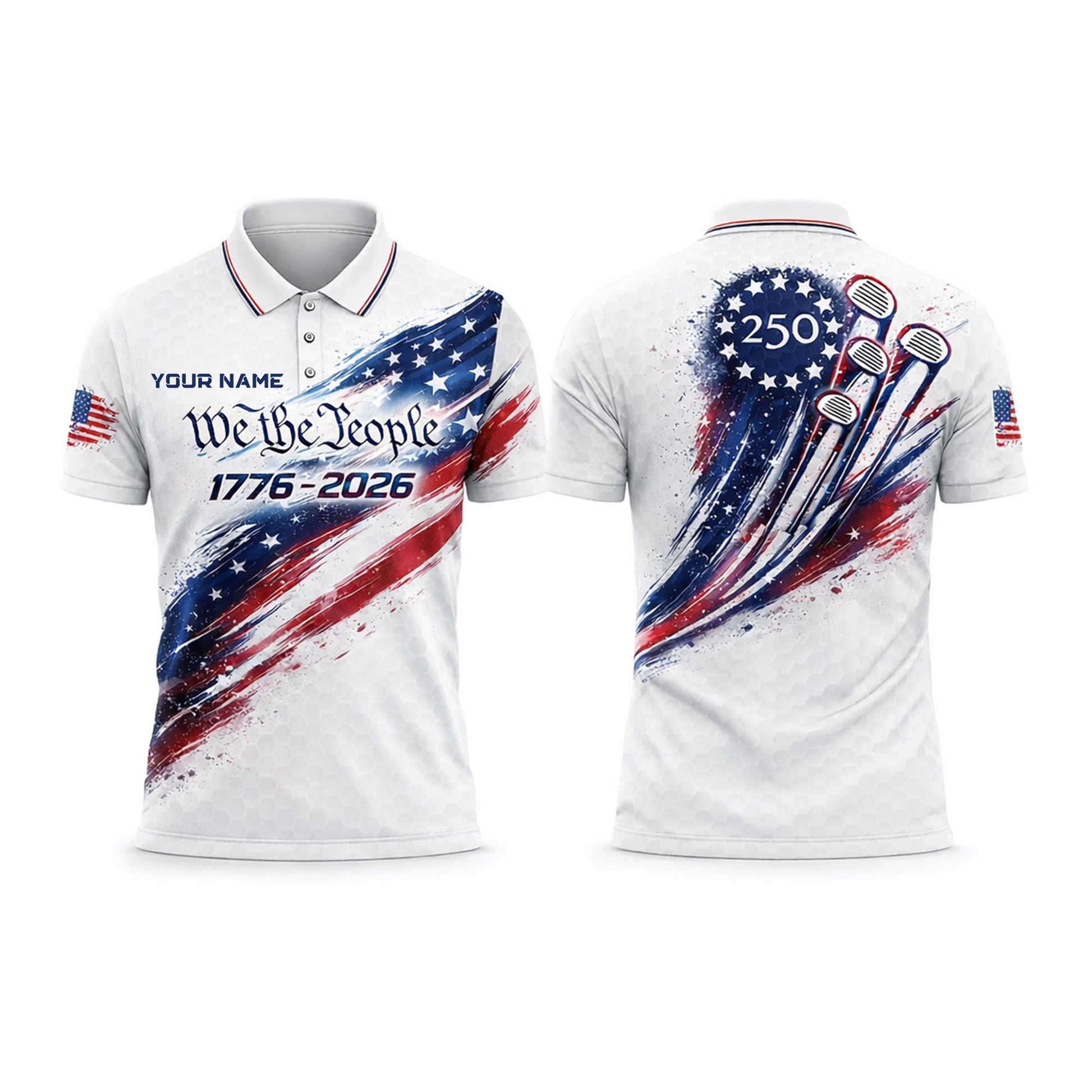 Patriotic Golf Polo Shirt Custom Name USA 250th Anniversary 1776-2026 We The People Design Performance Polo GIA26040901_1.jpg