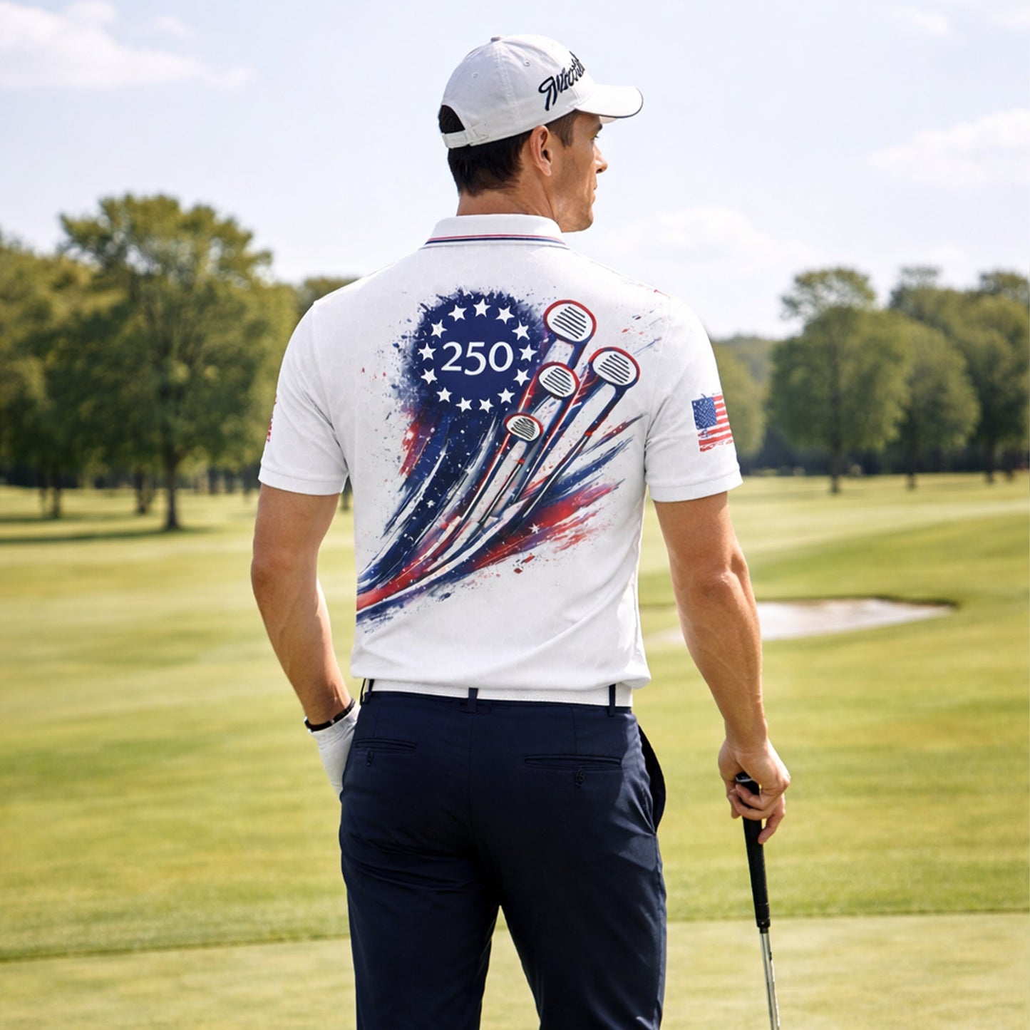 Patriotic Golf Polo Shirt Custom Name USA 250th Anniversary 1776-2026 We The People Design Performance Polo GIA26040901_7.jpg