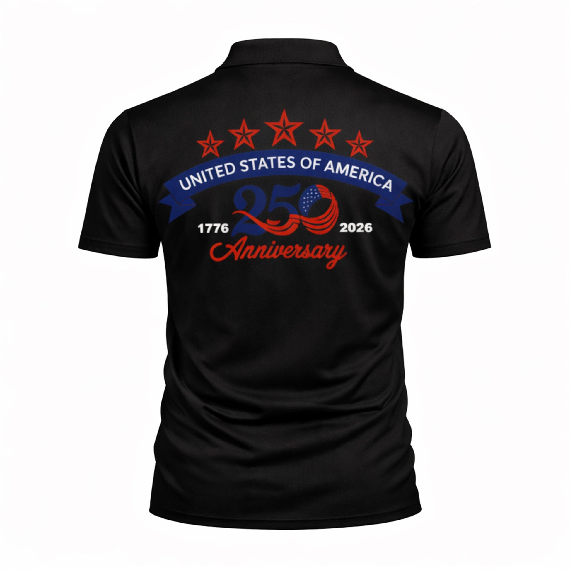 Custom USA 250th Anniversary Polo Shirt Personalized Name American Eagle Patriotic Performance Golf Shirt GIA26040902_3.jpg