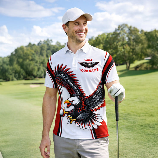 Golf Polo Shirt Custom Team Name Eagle Graphic Red Black White Sport Design Unisex GIA26040903_5.jpg