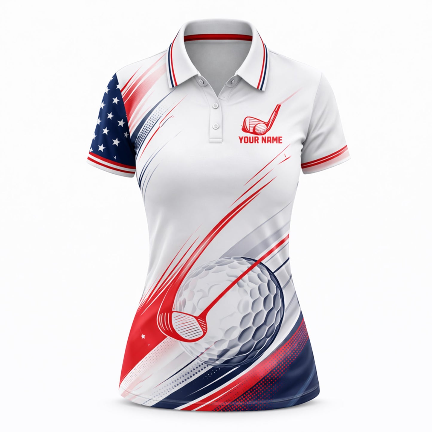Custom Golf Polo Shirt USA Flag Design Women Patriotic Golf Shirt Team Name Performance Polo GIA26040906_2.jpg