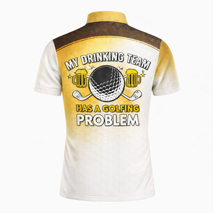 Funny Golf Polo Shirt Men Custom Name Drinking Team Golf Humor Shirt Breathable Mesh Top GIA26040907_3.jpg