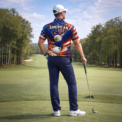 Men's American Eagle Patriotic Custom Name Golf Polo Shirt GIA26041007_7.jpg